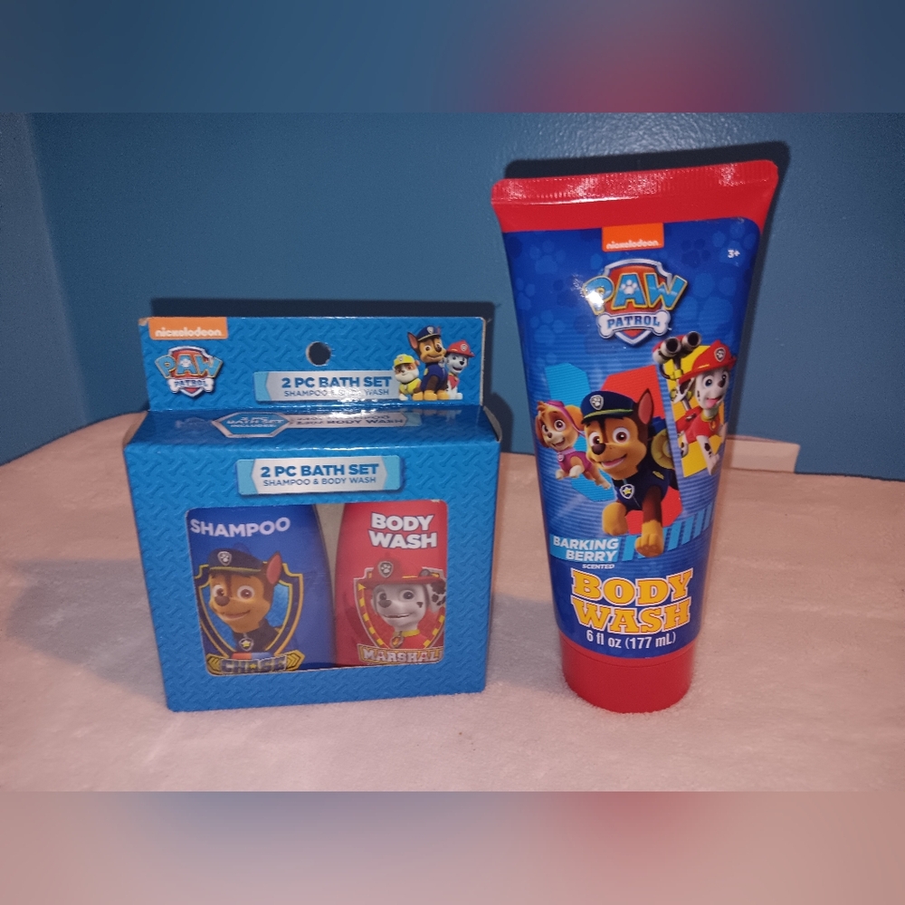 NWOT Nickelodeon Paw Patrol Bath & Body Set
